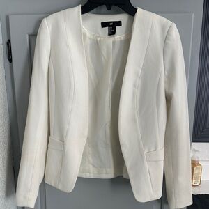 H&M White Blazer